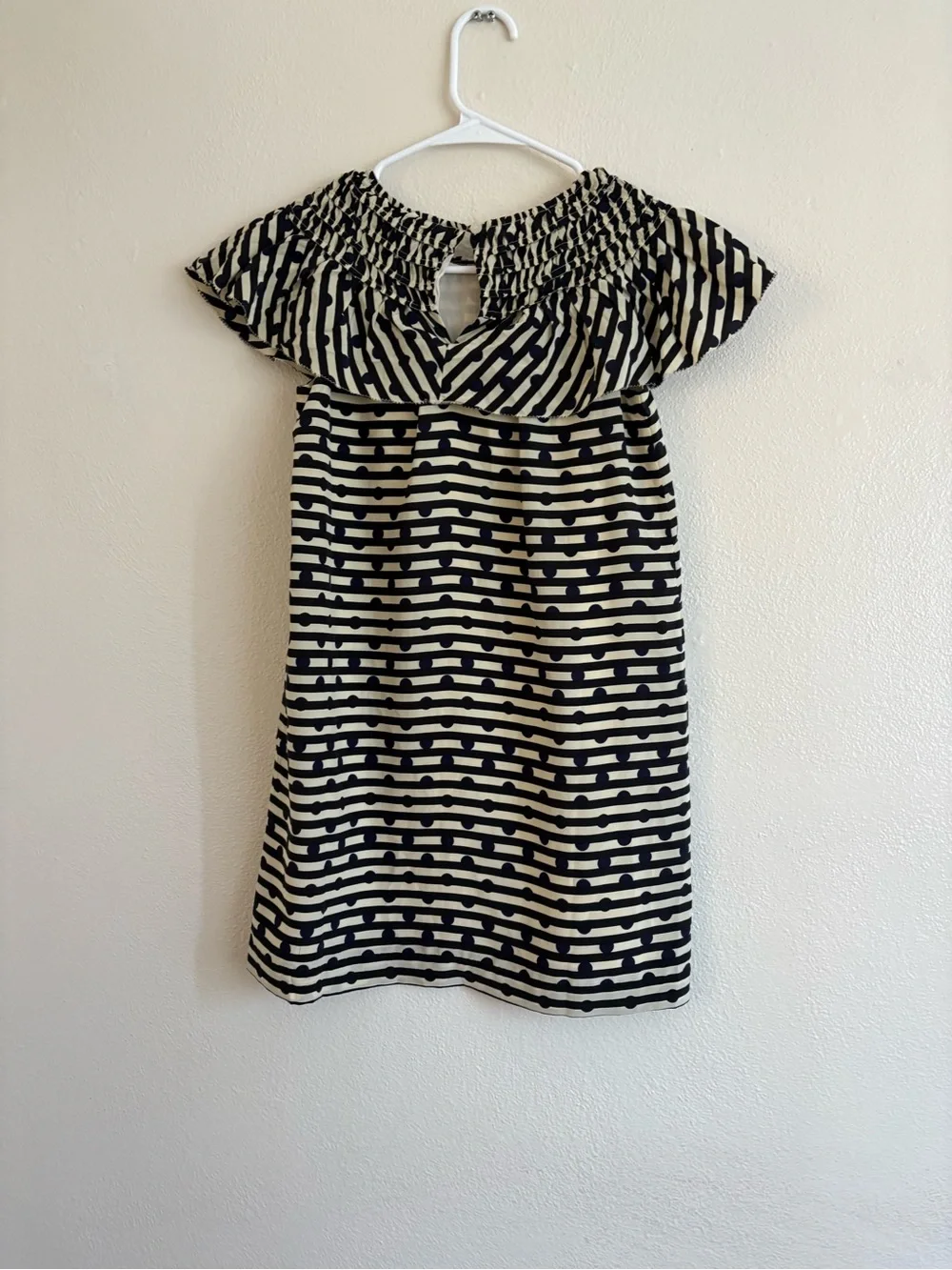Burberry Children Silk Ruffled Lilla Dress